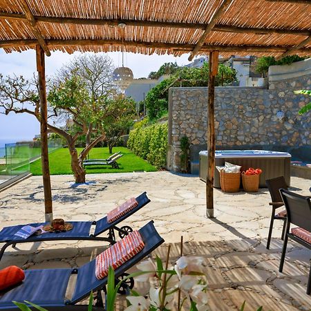 Villa Mimina - Exclusive Villa With Garden, Jacuzzi And Sea View Праяно Экстерьер фото