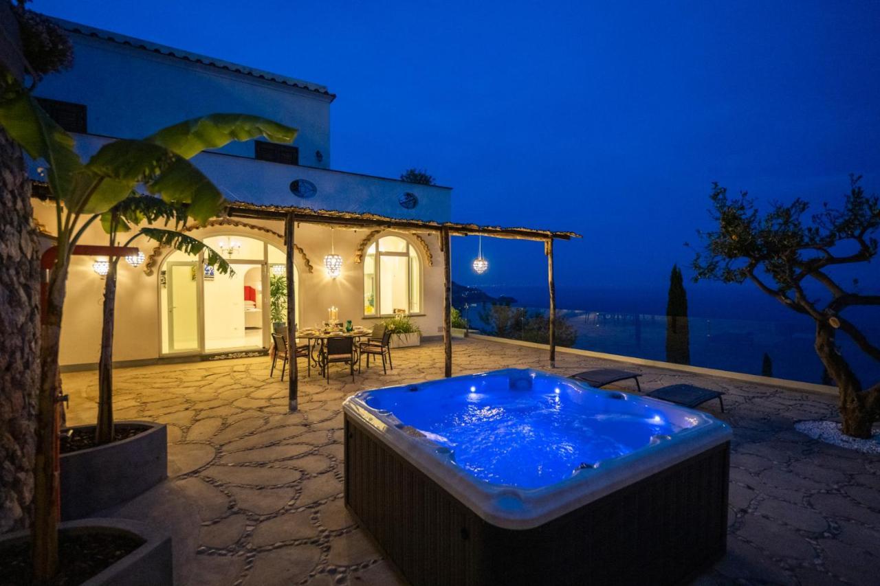 Villa Mimina - Exclusive Villa With Garden, Jacuzzi And Sea View Праяно Экстерьер фото