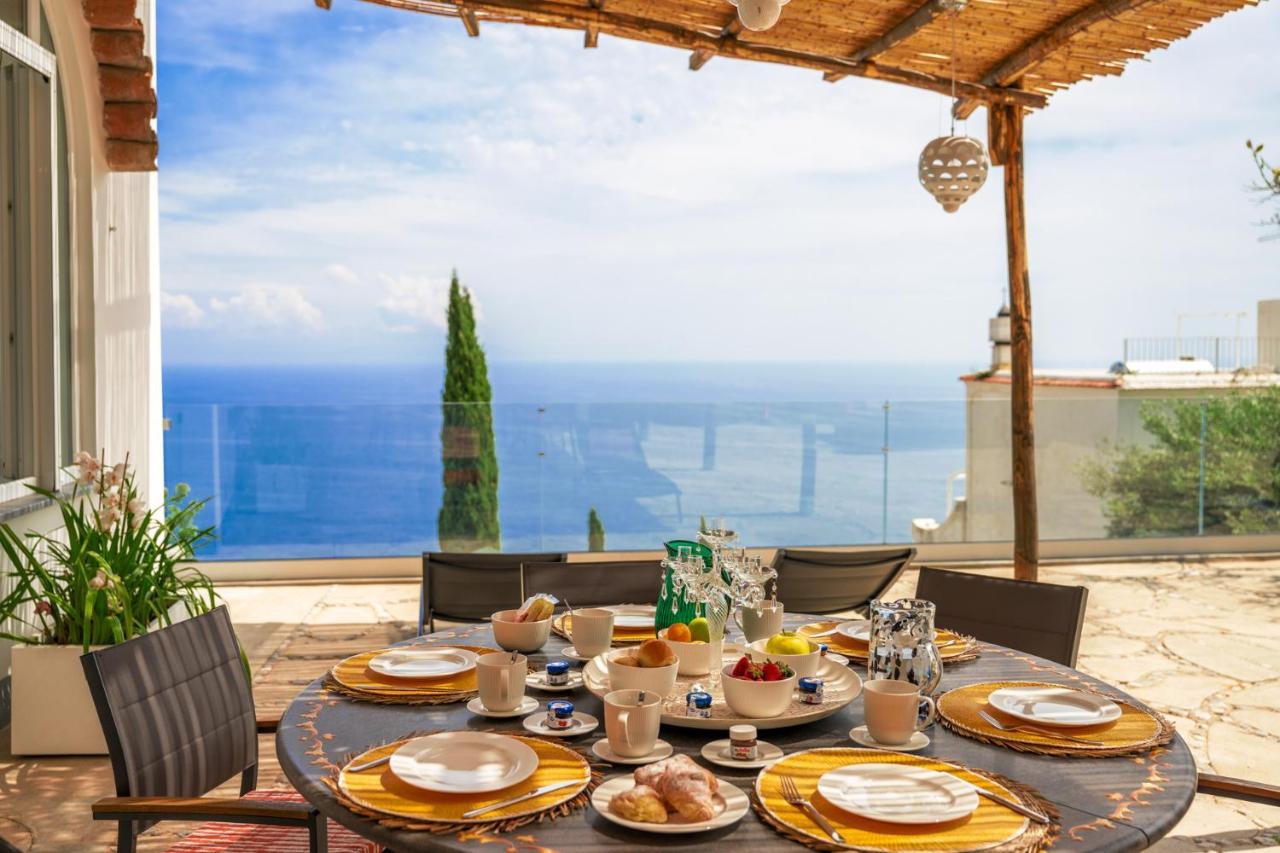 Villa Mimina - Exclusive Villa With Garden, Jacuzzi And Sea View Праяно Экстерьер фото